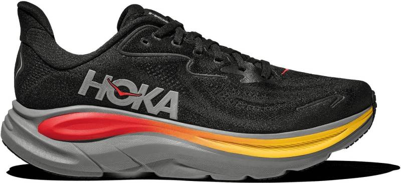Hoka One One M CLIFTON 10 BLACK / GALACTIC GREY Laufschuh von Hoka One One