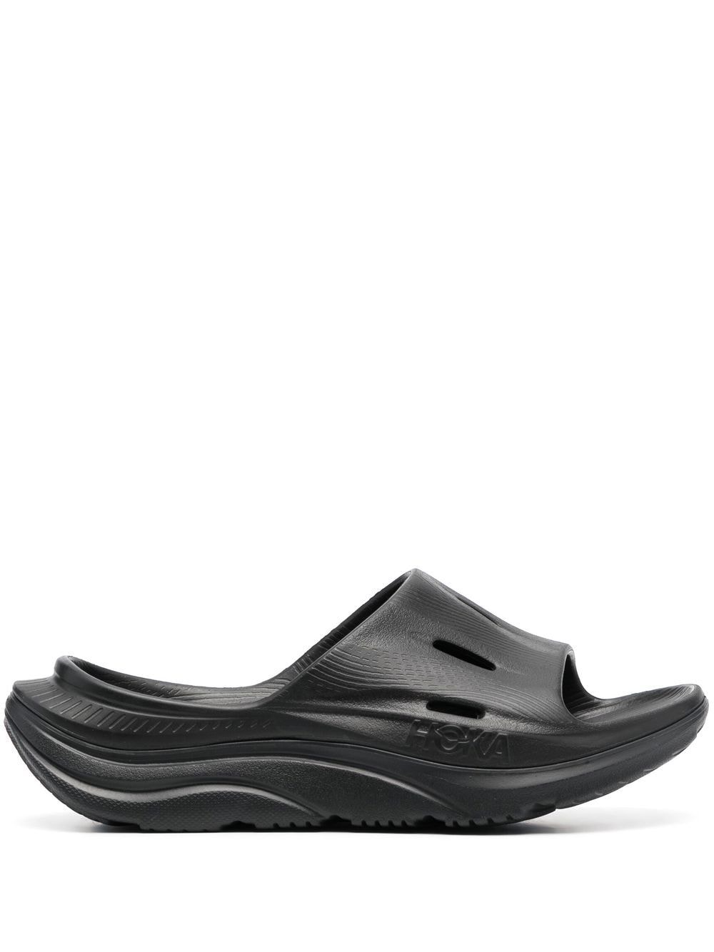 HOKA Ora Recovery Pantoletten - Schwarz von HOKA