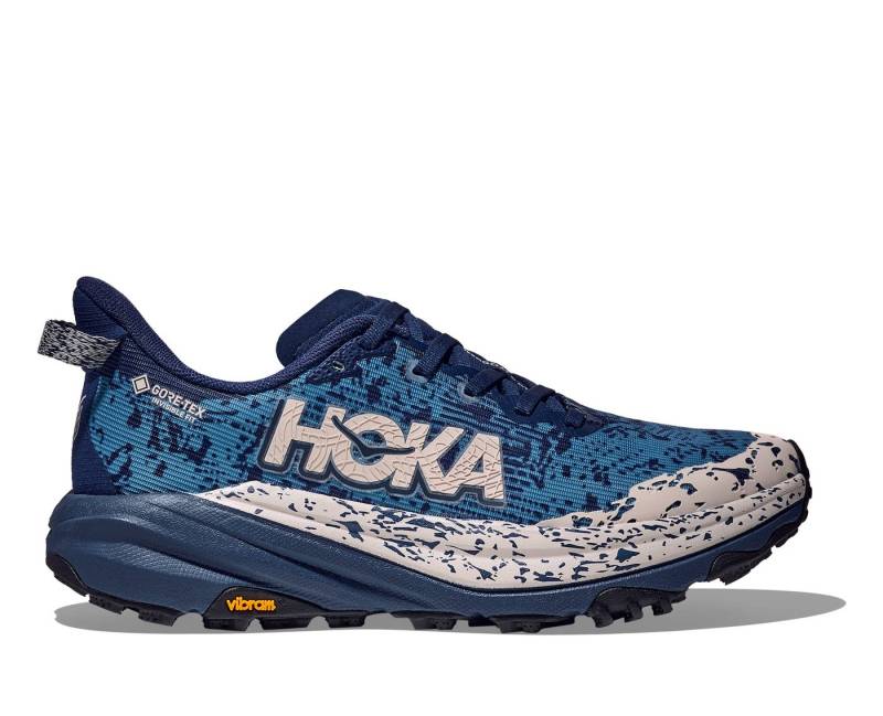Hoka One One W SPEEDGOAT 6 GTX MIDNIGHT BLUE / ALPINE BLUE Laufschuh von Hoka One One