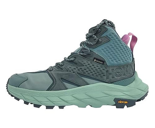 HOKA ONE ONE Damen W ANACAPA MID GTX Sneaker, Trellis/Mist Green, 37 1/3 EU von HOKA ONE ONE