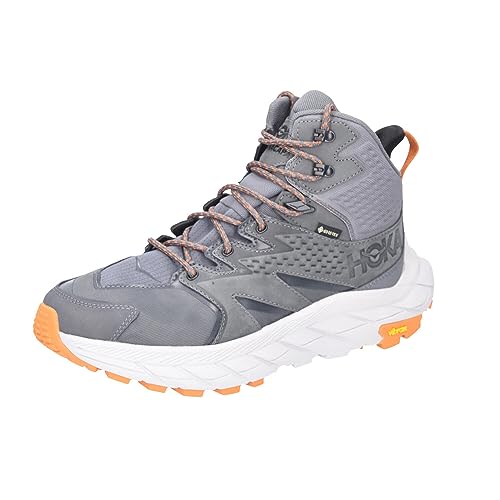 HOKA ONE ONE Herren Anacapa Mid GTX Trekking Shoes, Castlerock/Harbor Mist, 46 EU von HOKA ONE ONE