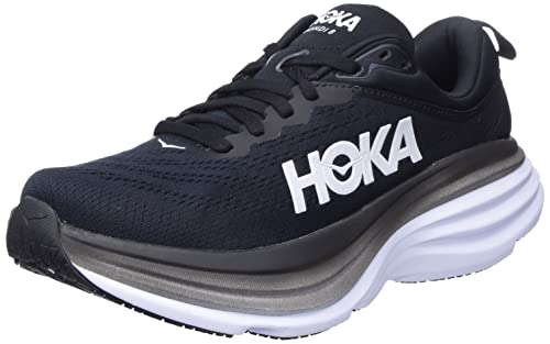 Hoka One Herren Bondi 8 running shoes, Schwarz, 43 1/3 EU von Hoka One One