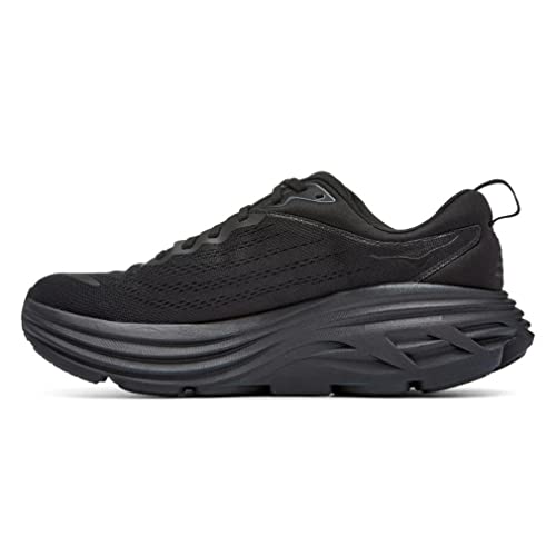 Hoka One Herren Bondi 8 running shoes, Schwarz, 44 EU von Hoka One One