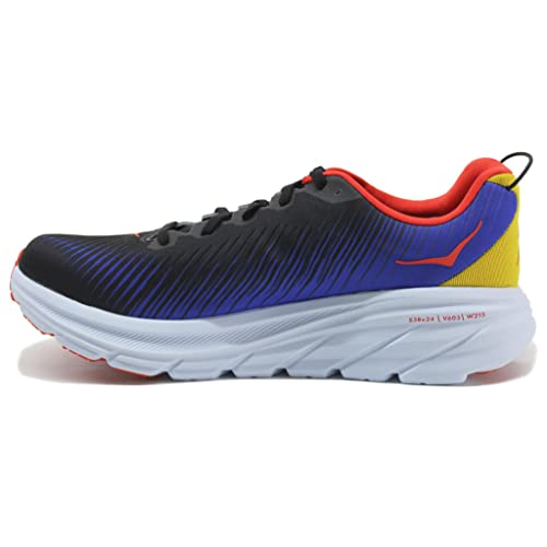 HOKA ONE ONE Herren M Rincon 3 Sneaker, Black/Dazzling Blue, 42 EU von HOKA ONE ONE