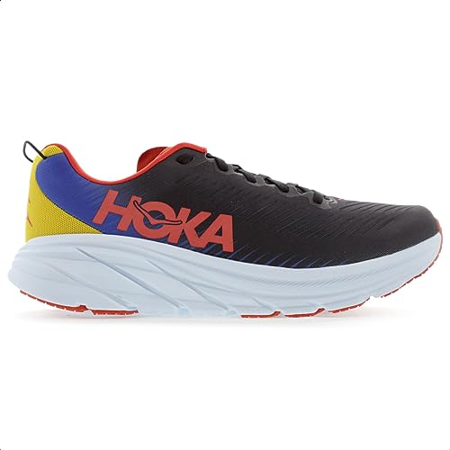 HOKA ONE ONE Herren M Rincon 3 Sneaker, Black/Dazzling Blue, 44 2/3 EU von HOKA ONE ONE