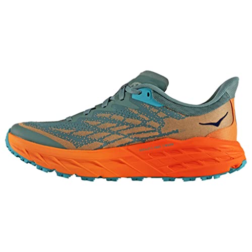 HOKA ONE ONE Herren M Speedgoat 5 Sneaker, Trellis/Mock ORANGE, 42 2/3 EU von HOKA ONE ONE