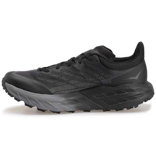 HOKA ONE ONE Herren Speedgoat 5 GTX Trekking Shoes, Black/Black, 48 EU von HOKA ONE ONE