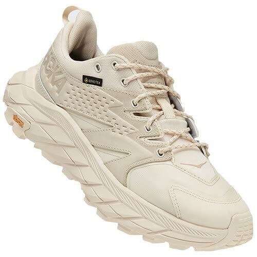 HOKA ONE ONE Anacapa Low GTX, Unisex-Erwachsene Wanderschuhe, Eggnog/Shifting Sand, 42 2/3 EU von HOKA