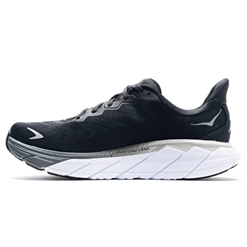 HOKA ONE ONE Damen Arahi 6 Running Shoes, Black/White, 38 2/3 EU von HOKA ONE ONE