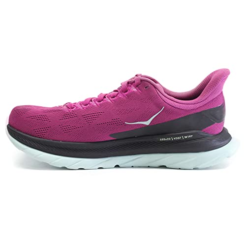 HOKA ONE ONE Damen Mach 4 Gymnastikschuh, Festival Fuchsia Black, 40 EU von HOKA ONE ONE