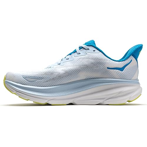 Hoka One One M Clifton 9, Laufschuhe für Herren, Ice Water Evening Primrose, 46 EU von Hoka One One