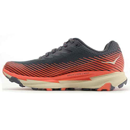 HOKA ONE ONE Damen Torrent 2 Running Shoes, Castlerock/Camellia, 38 EU von HOKA ONE ONE