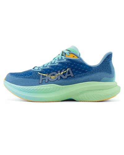 Hoka Mach 6 Laufschuhe Mann Blau Grün von Hoka