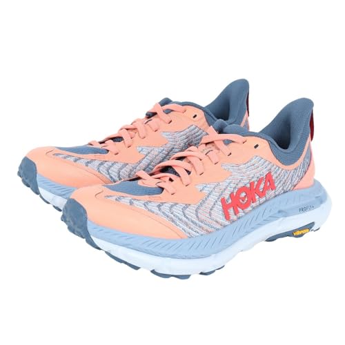 Hoka Mafate Speed 4 Trailrunning-Schuhe Donna Rosa Blau von Hoka