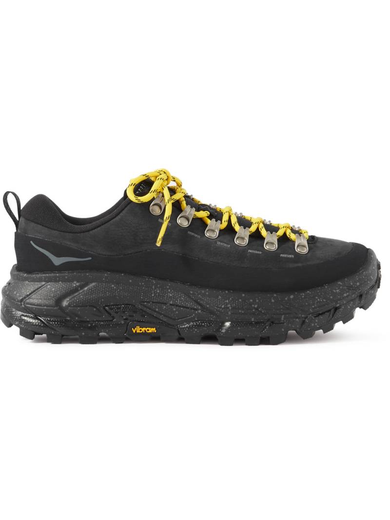 Hoka - Tor Summit Rubber-Trimmed Nubuck and Mesh Sneakers - Men - Black - US 10 von Hoka