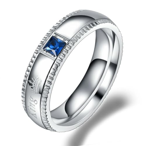 Hokech Edelstahl Strass Ringe Luxus Glanz Kristall Ring Roségold Farbe Ring für Frauen Geschenk Marken Ring von Hokech