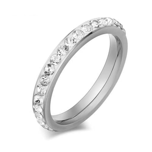 Luxus Prägnantes Design Kristall Zirkon Ringe für Frauen Romantische Valentinsgeschenke Mode Hochzeit Versprechen Damen Ring Verlobung von Hokech