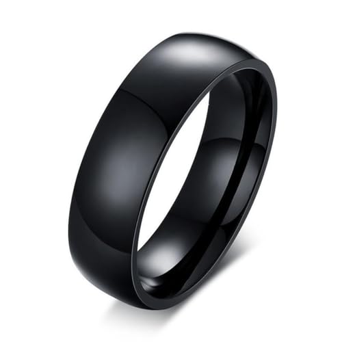 Mode AAA CZ Stein Herz Ring für Frauen Schwarz Edelstahl Hohles Herz Verlobung Hochzeit Schmuck Geschenke von Hokech