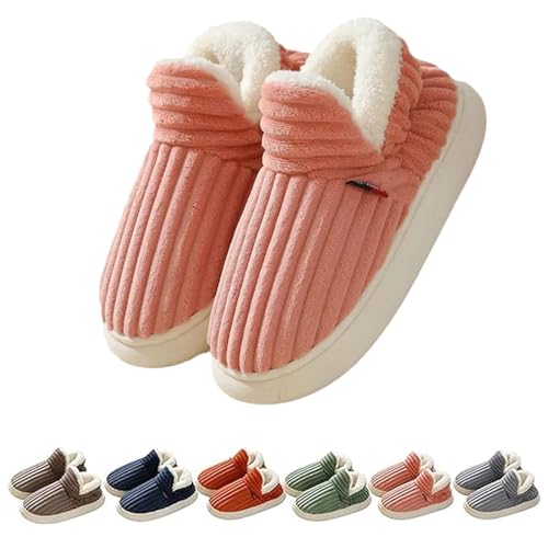 Harmont Hausschuhe, Harmont Boutique Warme Hausschuhe, Cozy Slides Original Cloud Slippers Damen Badelatschen Herren (Rosa, Erwachsene, 38, Numerisch (von/bis), EU Schuhgrößensystem, 39, Breit) von Hokuto