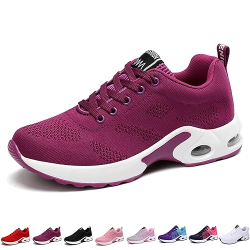 Hokuto Aynosa - Orthowalk FüR Schmerzfreie FüßE, Aynosa OrthopäDische Schuhe, Leichte Sportschuhe Damen (Purple, 42) von Hokuto