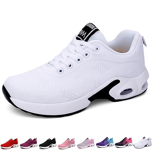 Hokuto Aynosa - Orthowalk FüR Schmerzfreie FüßE, Aynosa OrthopäDische Schuhe, Leichte Sportschuhe Damen (White, 38) von Hokuto