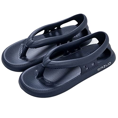 Hokuto Bazuo Sandalen, Unisex Sommer Bazuo Slides Arch Support Flip Flops Strand Badezimmer Sandale (Blau, adult, women, numeric_40, numeric_range, eu_footwear_size_system, numeric_41, medium) von Hokuto