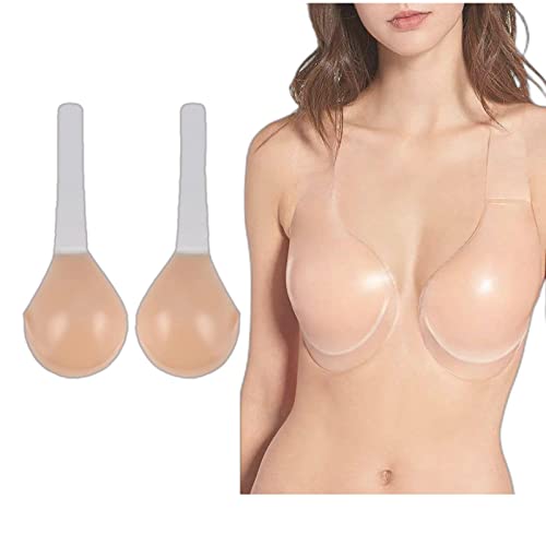 Hokuto Invisalift-BH, Invisilift-BH für große Brüste, Selbstklebender unsichtbarer Schultergurt, Wiederverwendbare, stilvolle Selbstklebende BHS (G, Stil A) von HOKUTO