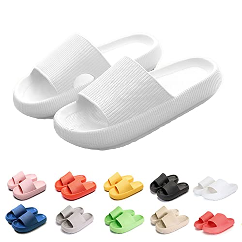 Hokuto Pummy Hausschuhe Original, Pummy Cozy Hausschuhe, Leicht FüR Zuhause Badezimmer Paar Sandalen (Aufhellen, adult, men, numeric_38, numeric_range, eu_footwear_size_system, numeric_39, wide) von Hokuto