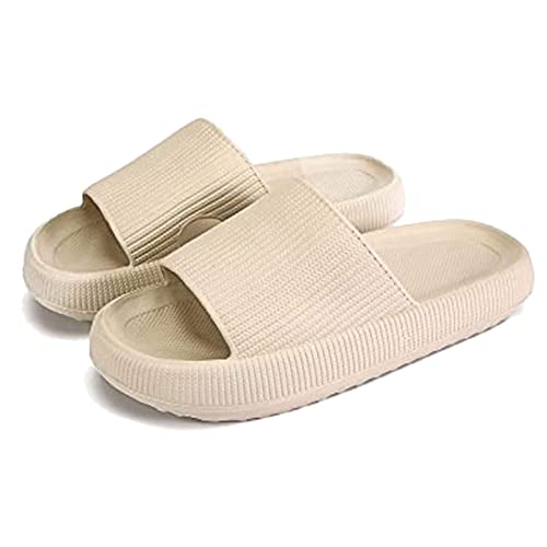 Hokuto Svadli Orthopädische Hausschuhe Damen Original, Sommer Latschen Cozy Slippers Slides for Damen (Khaki, Numeric_38) von Hokuto