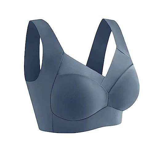 Hokuto Wmbra BH, Wmbra Haltungskorrigierender BH, Zenchic Chelloz kabelloser Push-up-BH mit ergonomischem Komfort und Crossover (Mint Green, 2XL) von Hokuto