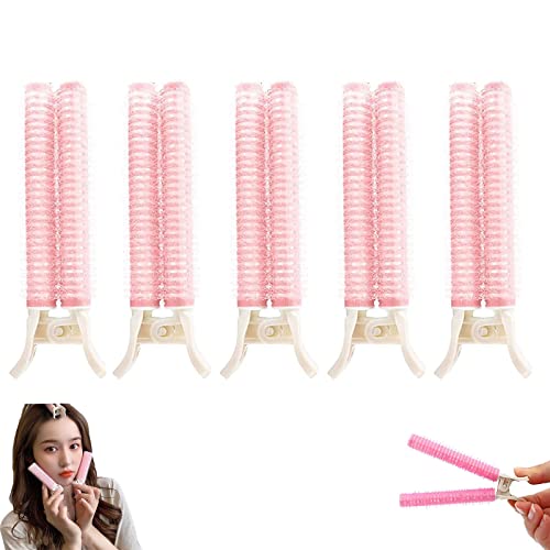 Volumizing Hair Clips, 5pcs Instant Hair Volumizing Clips for Women Portable Hair Volume Clip Self Grip Volume Hair Root Diy Hair Styling (Pink) von Hokuto