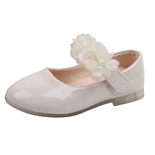 Babyschuhe Ballerinas Mädchen Schuhe Krabbelschuhe Kleinkind rutschfest Bowknot Prinzessin Schuhe Prinzessin Schuhe Mädchen kleine Lederschuhe Festliche Schuhe Lackschuhe Blumen Kinderschuhe von HolAngela