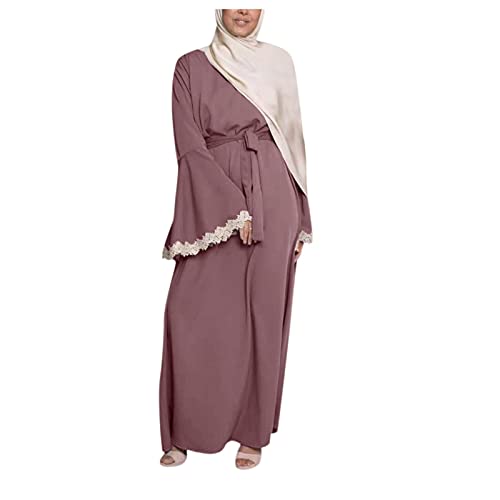 HolAngela Party Kleider Damen Arabische Kleidung Damen Abayas Für Frauen Muslim Abaya Langarm Maxikleid Lose Vollabdeckung Islamische Dubai Cardigan Kleidung Abaya Muslim Damen von HolAngela