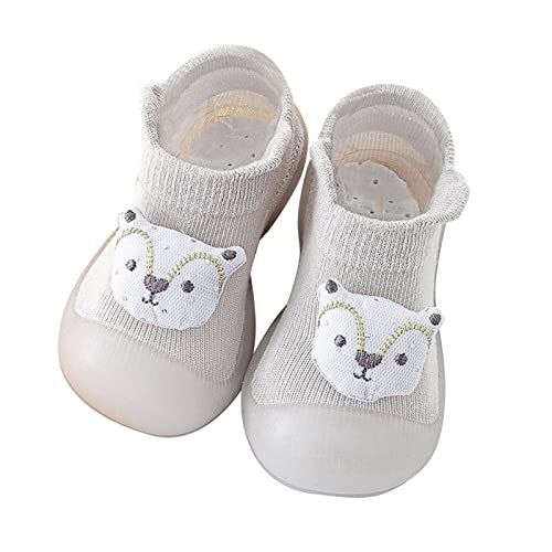 socken schuhe baby anti rutsch socken schuhe baby socken schuhe sneaker Baby Kleinkind Schuhe Kleinkind Bodenschuhe adventure socks Lauflernschuhe Baby Kleinkind Rutschfeste (Gray, 3-6Months) von HolAngela