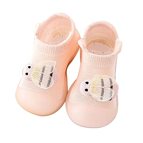 socken schuhe baby anti rutsch socken schuhe baby socken schuhe sneaker Baby Kleinkind Schuhe Kleinkind Bodenschuhe adventure socks Lauflernschuhe Baby Kleinkind Rutschfeste (Pink, 6-12Months) von HolAngela