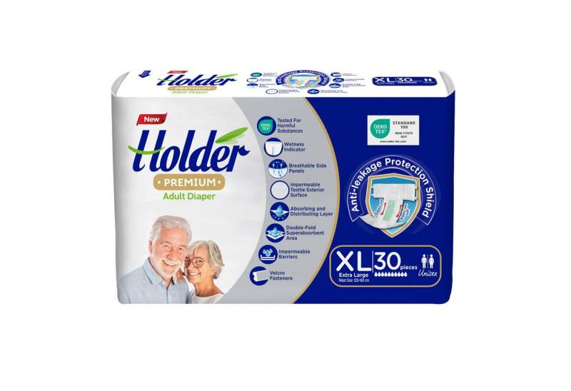 Holder Premium Inkontinenzslip Holder Premium Unisex-Einwegwindeln für Erwachsene, auslaufsicher, sau Holder Premium Inkontinenzslip Holder Premium Unisex-Einwegwindeln für Erwachsene, auslaufsicher, sau von Holder Premium