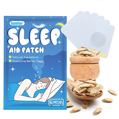 6/18 Stück SleepyPatch Schlaffördernde Aufkleber, Aufkleber Für Schlafmittel, Pflanzliche Schlafpflaster, Aufkleber Zur Körperentspannung, Gesundheitspflaster von Holdes