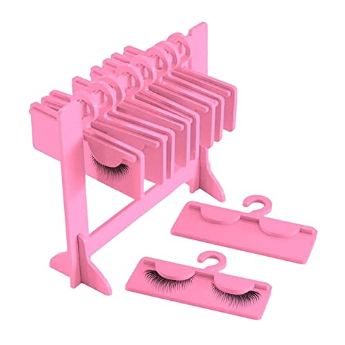 Acryl Organizer Für Falsche Wimpern - Wimpern-Acryl-Aufhänger-Rack,Halter Für Falsche Wimpernverlängerung Mit 10 Aufhänger-Organizer-Pfropfständer von Holdes