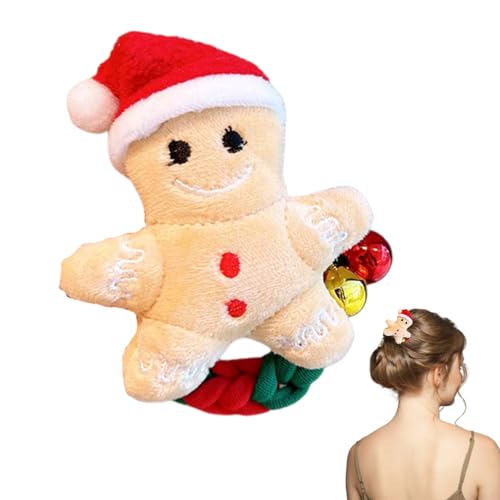 Haarbänder - Scrunchies Weihnachten Gummibänder Krawatten,Weiche Weihnachts-Haargummis mit elastischer Schleife, Geburtstagsgeschenk für Frauen und Mädchen Holdes von Holdes