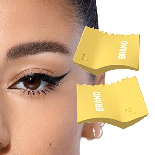 Holdes Eyeliner-Stempel | Silikon-Eyeliner-Werkzeug, Silikon-Wimperntusche, Eyeliner-Schutz, Eyeliner-Schablone für Mädchen, Make-up-Anfänger von Holdes