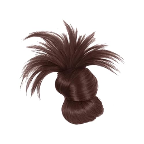 Holdes Kunsthaar Dutt | Haarclips Dutt - Bequemes Kunsthaar-Aufsteckdutt Für Damen Reisen Partys Lässiger Style & Modischer Look von Holdes