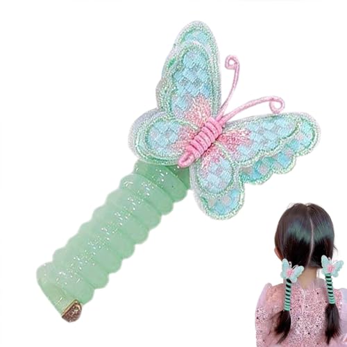 Holdes Telefondraht-Haarbänder für Mädchen – Pferdeschwanz-Haarbänder, Pferdeschwanz-Halter, stilvolle Haargummis, Haarbänder für Mädchen, Kinder, Teenager von Holdes