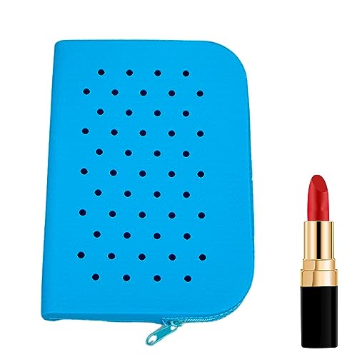 Holdes Wasserdichtes Federmäppchen | Wasserdichter Halter mit großer Kapazität mit Löchern – Tragbares Federmäppchen für Zuhause, Schule, Klassenzimmer, niedlicher Halter für den Arbeitsplatz von Holdes