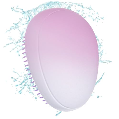 Haarbürste, Massagekamm, glatt, trocken und nass, Friseurbürste mit elastischen Zähnen, Fellbürste für Männer und Frauen, Pflegezubehör für die Holdes Haarbürste, Massagekamm, glatt, trocken und nass, Friseurbürste mit elastischen Zähnen, Fellbürste für Männer und Frauen, Pflegezubehör für die Holdes von Holdes