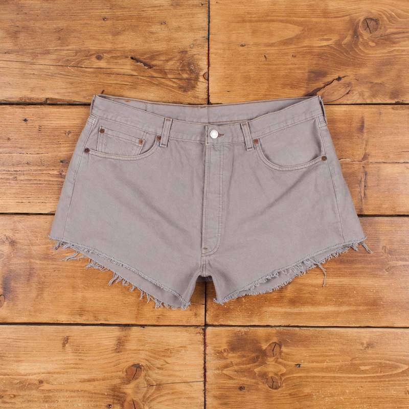 Vintage Levi's Denim Shorts 36 Levis 501 Raw Saum Usa Made 90Er Jahre Womens Medium von Holdwest