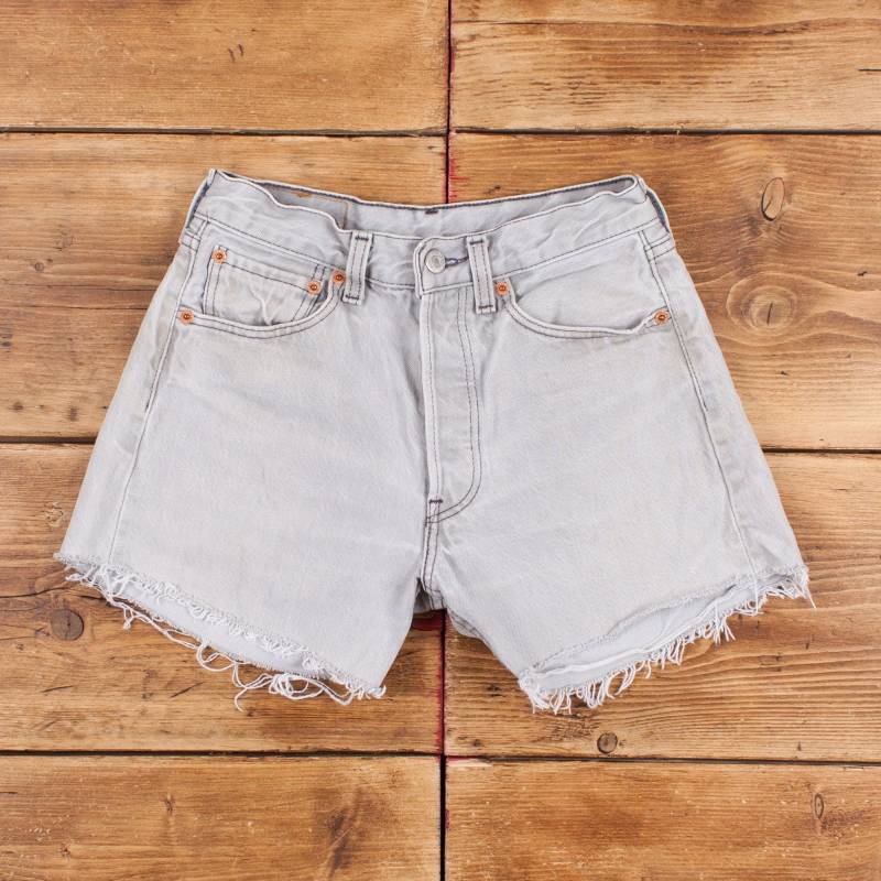 Vintage Levis Jeans Shorts 25 Raw Hemd 501 Rot Tab Hellgrau Damen R31640 Vintage Levis Jeans Shorts 25 Raw Hemd 501 Rot Tab Hellgrau Damen R31640 von Holdwest