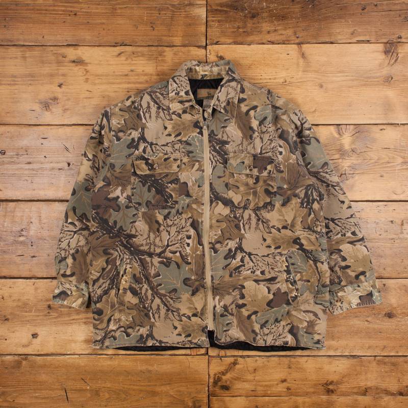 Vintage Ranger By Merrill & Forbes Workwear Jacke Xl 90Er Jahre Quilt Lined Beige von Holdwest