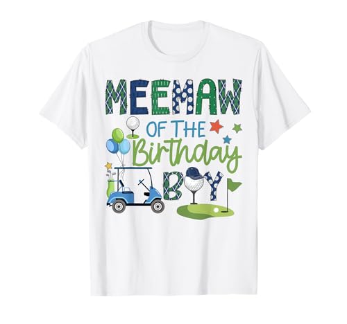 Meemaw of The Birthday Boy Hole in One Golfsport T-Shirt Meemaw of The Birthday Boy Hole in One Golfsport T-Shirt von Hole In One Golf Birthday Kids