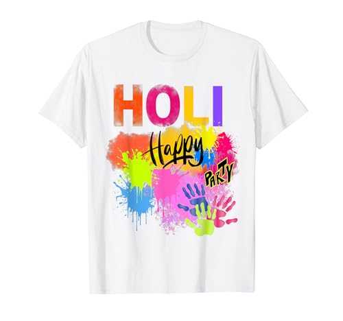 Holi Party For Women Men Kids Color Gifts T-Shirt Holi Party For Women Men Kids Color Gifts T-Shirt von Holi Party India Hindu Color Gifts