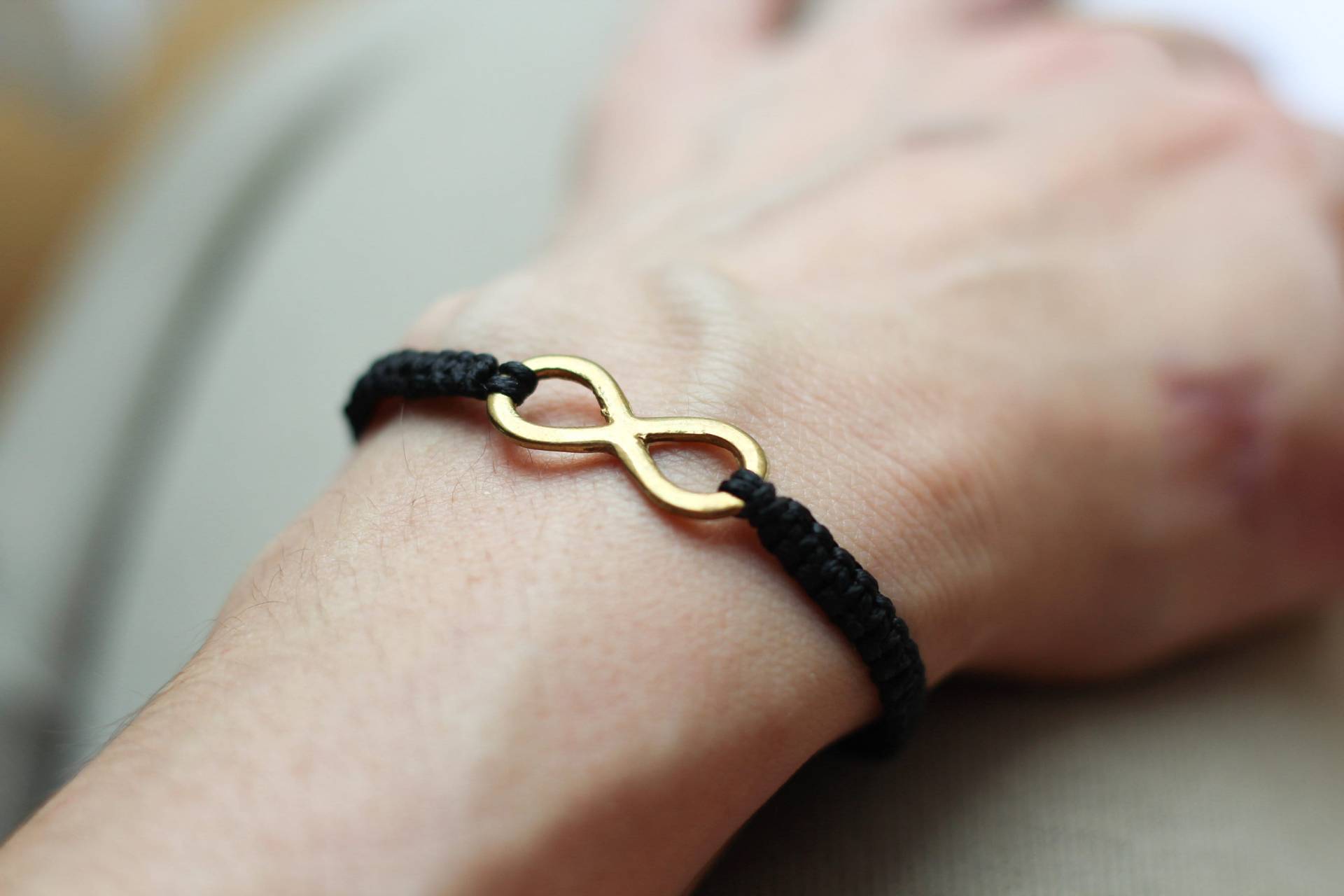 Infinity Armband Liegende Acht 8/Unendlichkeit Makramee Armbändchen Boho Schlichtes Band Ea01 Spirituel Infinity Armband Liegende Acht 8/Unendlichkeit Makramee Armbändchen Boho Schlichtes Band Ea01 Spirituel von HoliSama